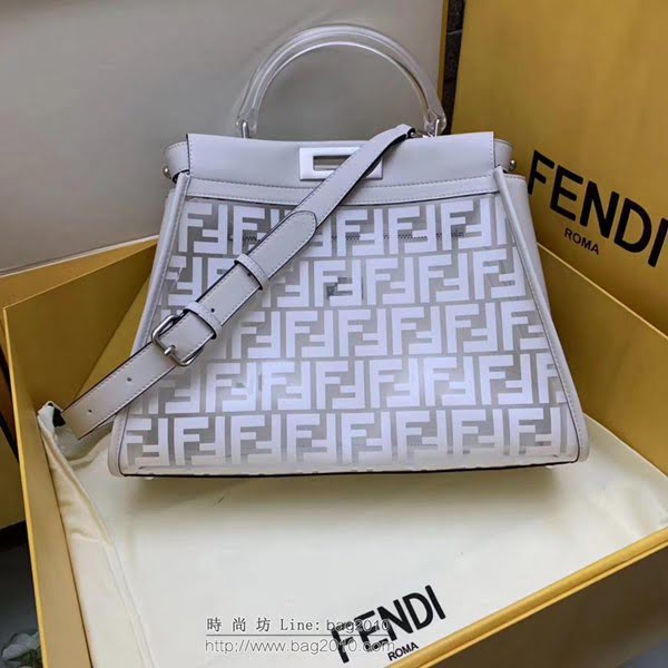 FENDI女包 FD最新款 2019夏季透明包 芬迪手提斜挎包  fdz2226